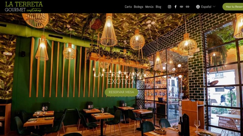 Captura de la web de La Terreta Gourmet